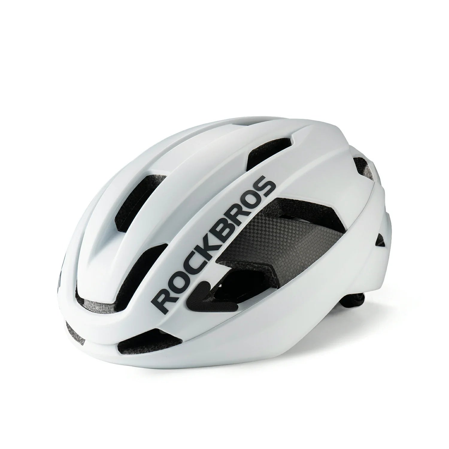 Carbon Fiber Cycling Helmet Antibacterial Lining Ventilated Adjustable Fit 3D-GRID ROCKBROS-US