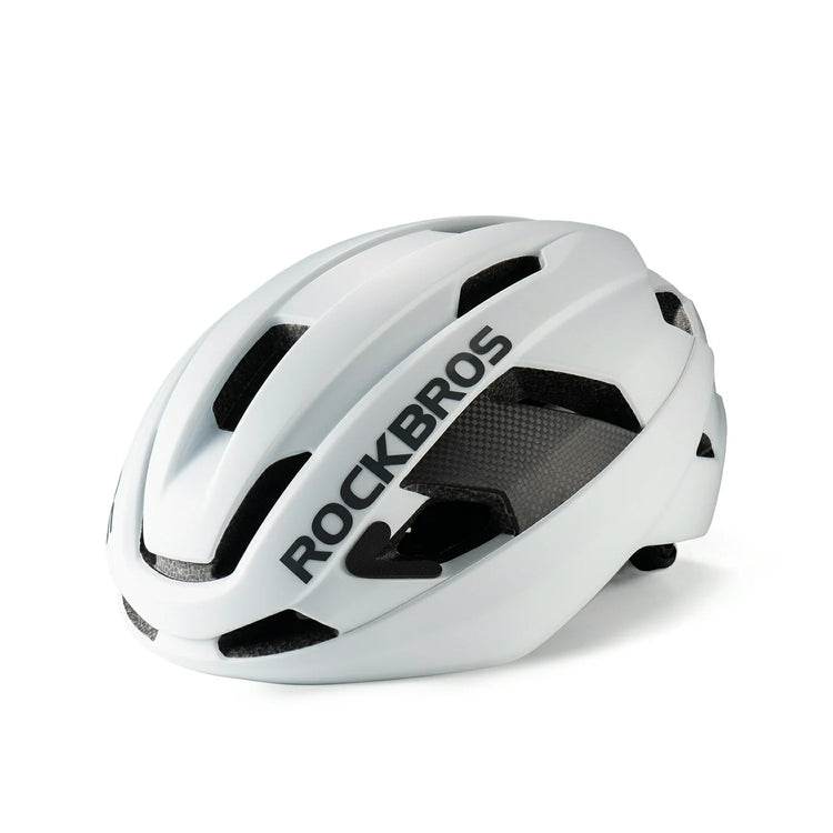 Carbon Fiber Cycling Helmet Antibacterial Lining Ventilated Adjustable Fit 3D-GRID ROCKBROS-US