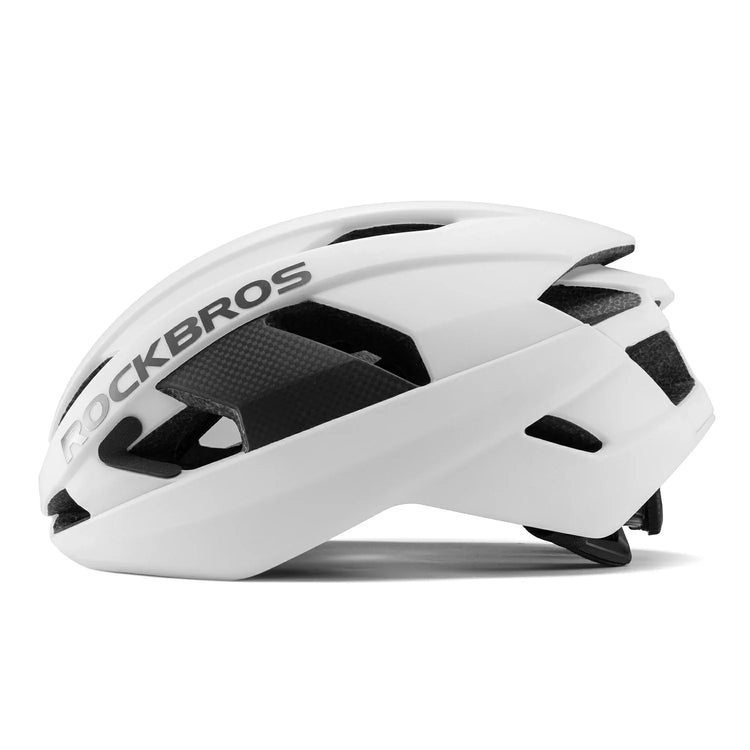 Carbon Fiber Cycling Helmet Antibacterial Lining Ventilated Adjustable Fit 3D-GRID ROCKBROS-US
