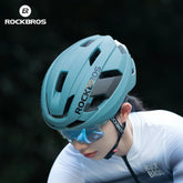 Carbon Fiber Cycling Helmet Antibacterial Lining Ventilated Adjustable Fit 3D-GRID ROCKBROS-US