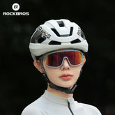 Carbon Fiber Cycling Helmet Antibacterial Lining Ventilated Adjustable Fit 3D-GRID ROCKBROS-US