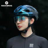 Carbon Fiber Cycling Helmet Antibacterial Lining Ventilated Adjustable Fit 3D-GRID ROCKBROS-US