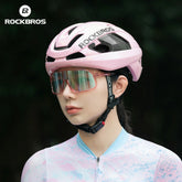 Carbon Fiber Cycling Helmet Antibacterial Lining Ventilated Adjustable Fit 3D-GRID ROCKBROS-US
