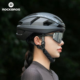 Carbon Fiber Cycling Helmet Antibacterial Lining Ventilated Adjustable Fit 3D-GRID ROCKBROS-US