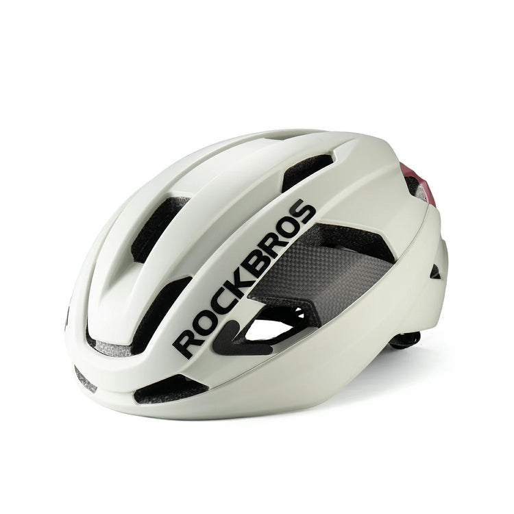 Carbon Fiber Cycling Helmet Antibacterial Lining Ventilated Adjustable Fit 3D-GRID ROCKBROS-US