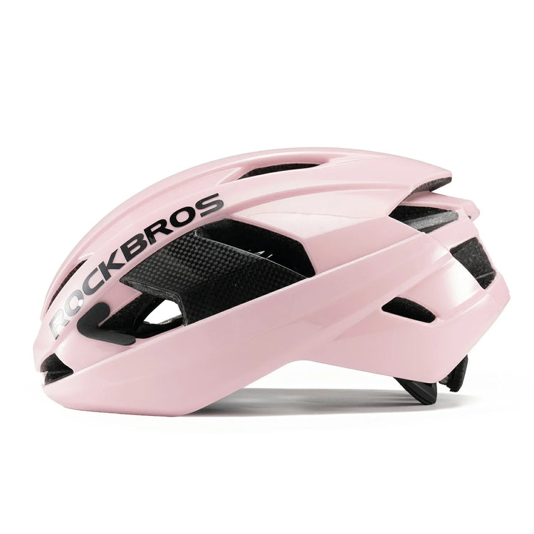 Carbon Fiber Cycling Helmet Antibacterial Lining Ventilated Adjustable Fit 3D-GRID ROCKBROS-US