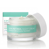 Cosmedica Skincare Retinol Night Cream – Anti Aging Face Moisturizer with Retinol (Vitamin A) & Hyaluronic Acid – Wrinkle Repair Cream for Acne, Fine Lines & Dark Spots – Night Cream for Face, 1.7 oz Cosmedica Skincare