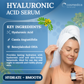Cosmedica Skincare Facial Serum Trio Set – Vitamin C Serum, 2.5% Retinol Serum & Hyaluronic Acid Serum for Face – Anti Aging, Brightening & Hydrating Skincare – Reduce Wrinkles & Dark Spots – Vegan, Cruelty Free (3 x 1oz) Cosmedica Skincare