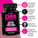 DIM 300 mg Women’s Hormone & Menopause Support Saint Mingiano - Supplements & Wellness Dedicated to Holistic Health