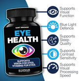 Eye Health & Vision Vitamins Supplement 60 Capsules Saint Mingiano - Supplements & Wellness Dedicated to Holistic Health