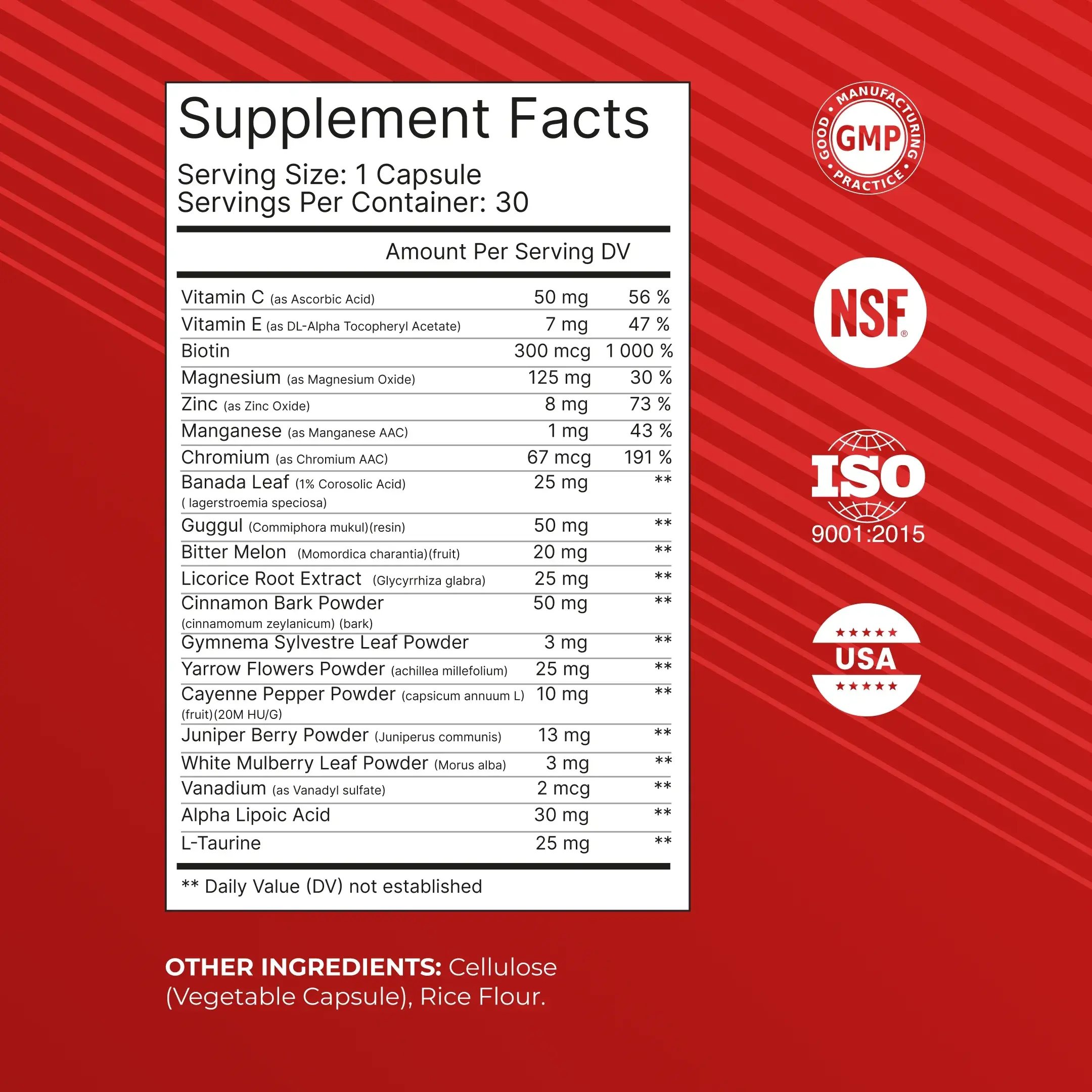 CardioNEX Glucose Management RevitMe - Supplements Store