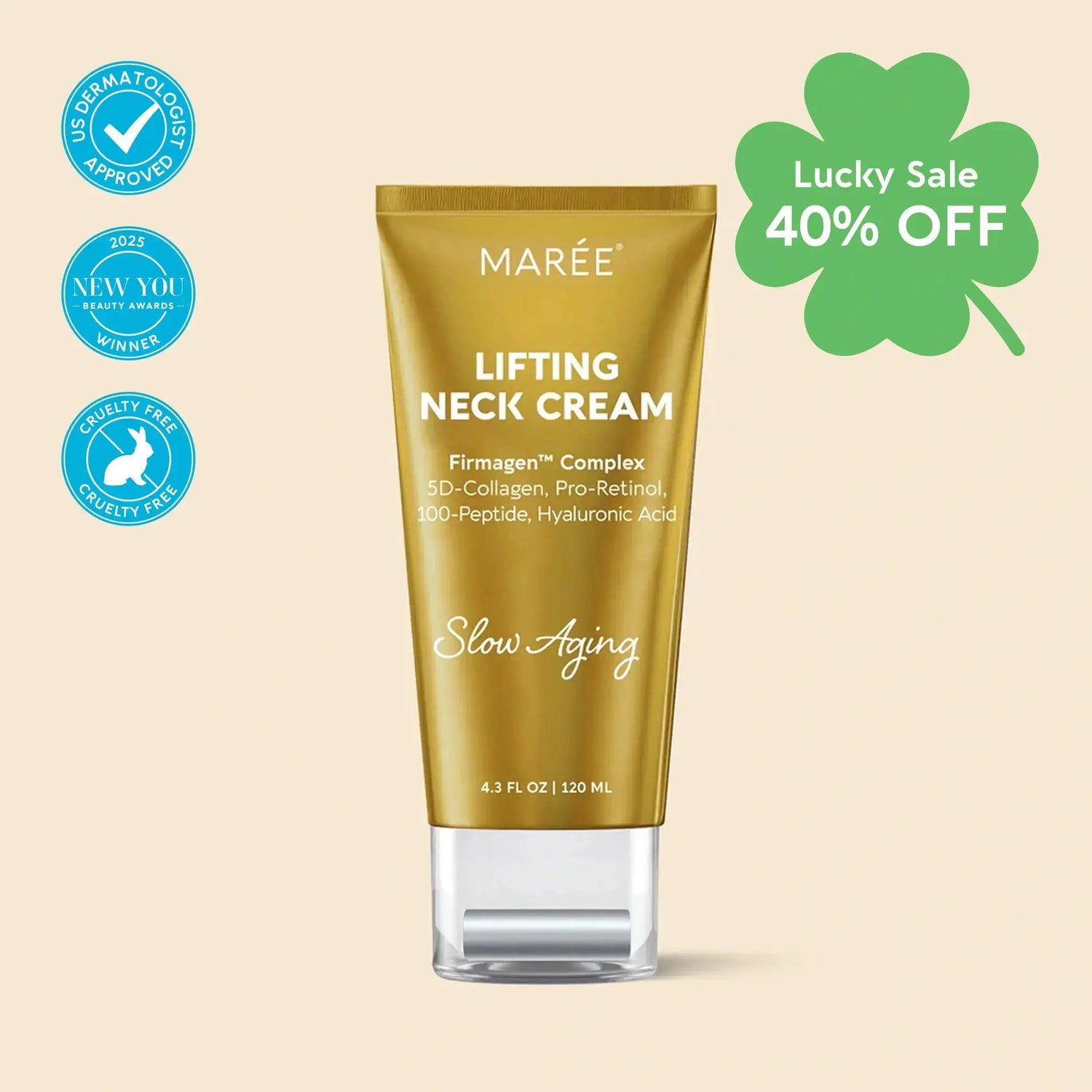Collagen Neck Firming Cream Massager Maree