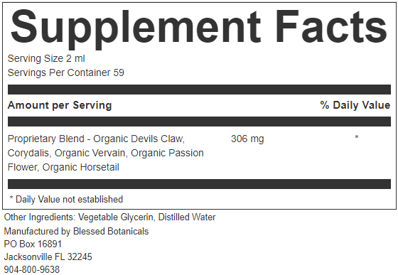 Organic Got Pain? Blessed Botanicals