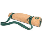 Green Sling and Mat Strap Yoloha Yoga