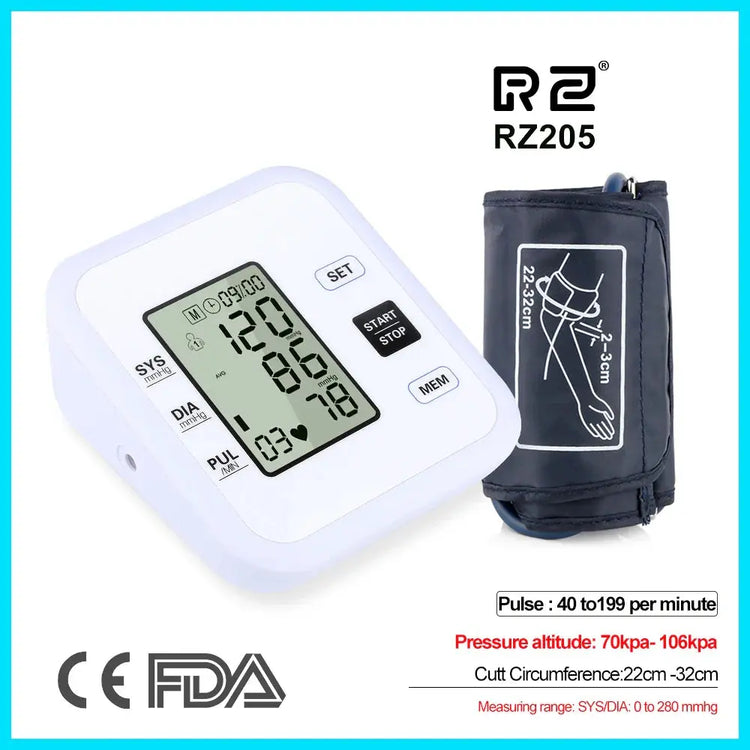 Arm Blood Pressure Monitor with Pulse Meter V.I.P Digital Presence