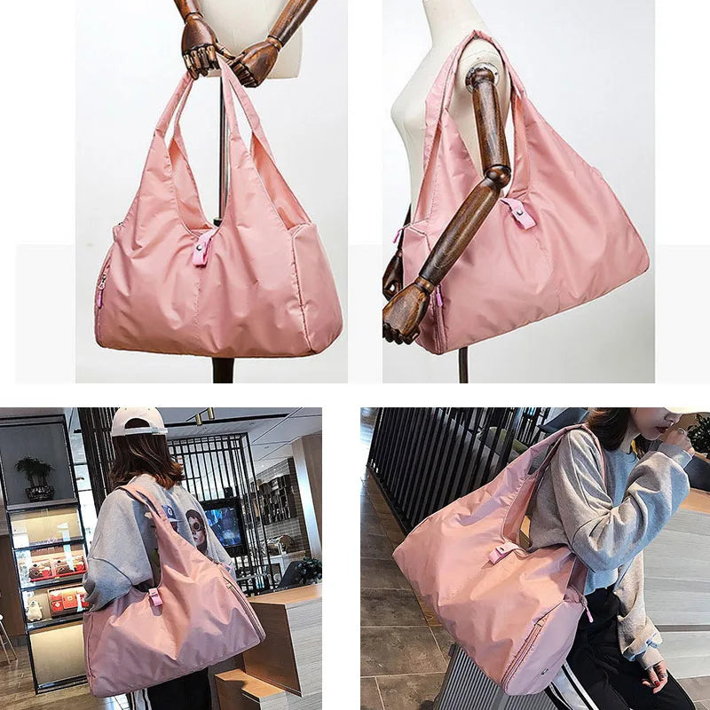 All-Purpose Gym & Yoga Bag: Durable Nylon Tote for Men & Women 24 Hour Sport