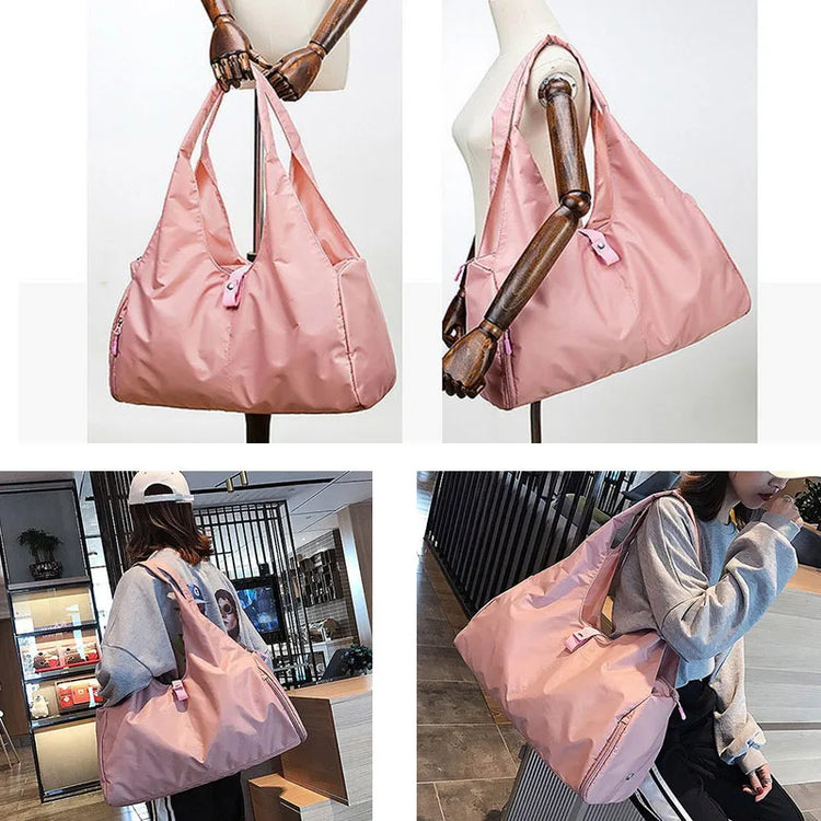 All-Purpose Gym & Yoga Bag: Durable Nylon Tote for Men & Women 24 Hour Sport