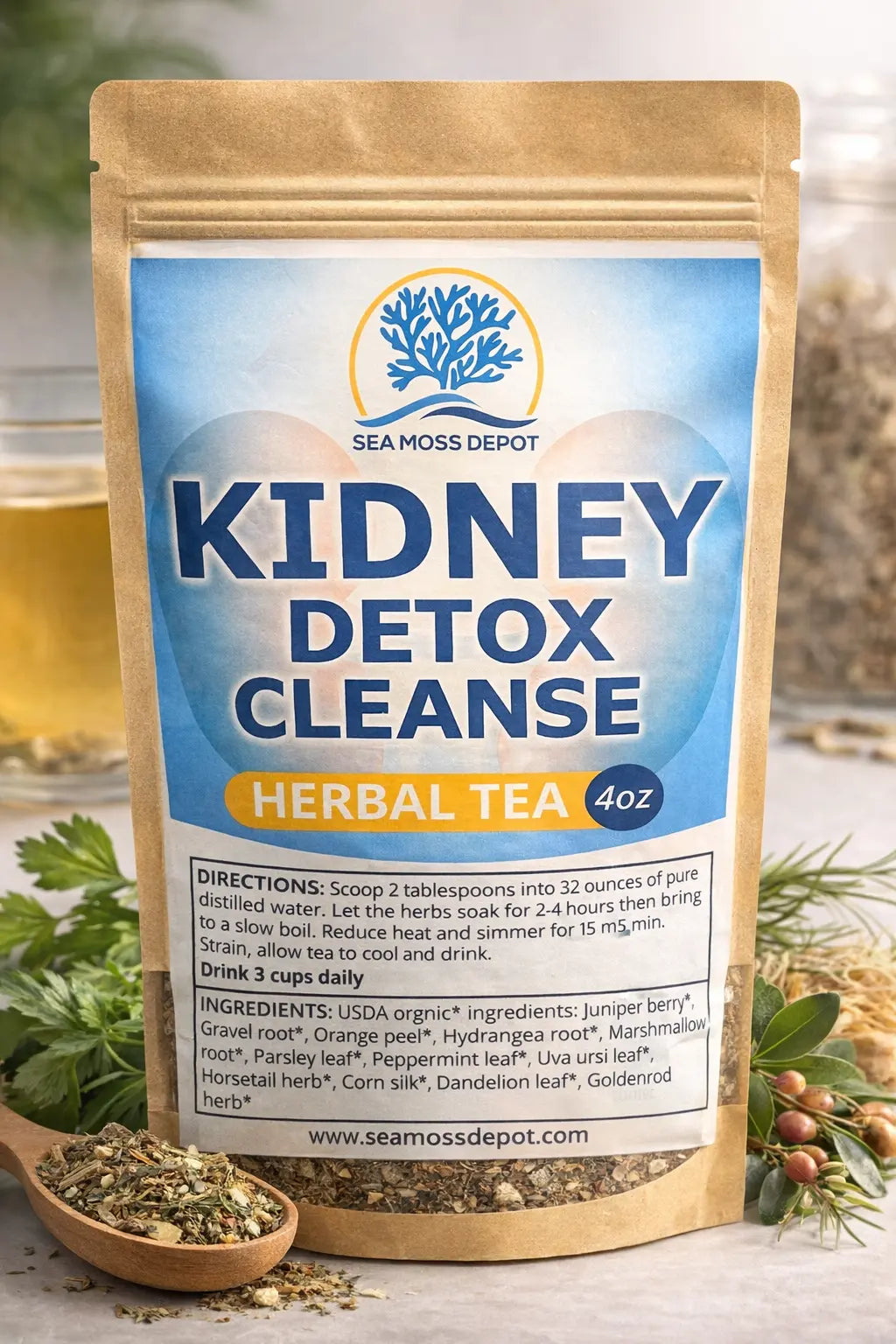Reclaim Your Kidneys Bundle – Reverse Kidney Disease Naturally (Stages 1-5) Seamoss depot