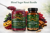 Blood Sugar Reset Bundle - Berberine Sea Moss Gel 16oz + Liver & Gallbladder Cleanse Detox Capsules (60 Caps) Seamoss depot