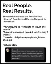Reclaim Your Kidneys Bundle – Reverse Kidney Disease Naturally (Stages 1-5) Seamoss depot
