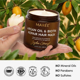 Argan Oil & Biotin Hair Repair Mask Maree
