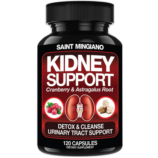 Kidney Support Cleanse – Cranberry & Astragalus Capsules Saint Mingiano - Supplements & Wellness Dedicated to Holistic Health