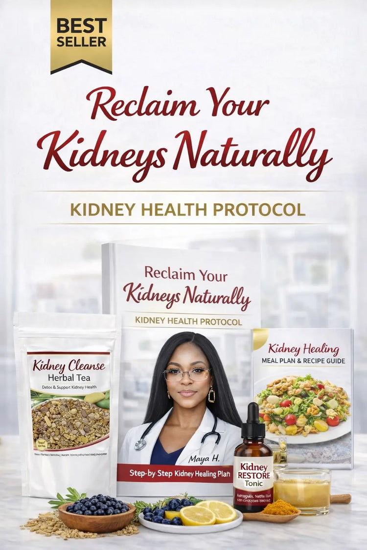 Reclaim Your Kidneys Bundle – Reverse Kidney Disease Naturally (Stages 1-5) Seamoss depot