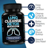 Lung Cleanse Detox – 60 Day Support Saint Mingiano - Supplements & Wellness Dedicated to Holistic Health