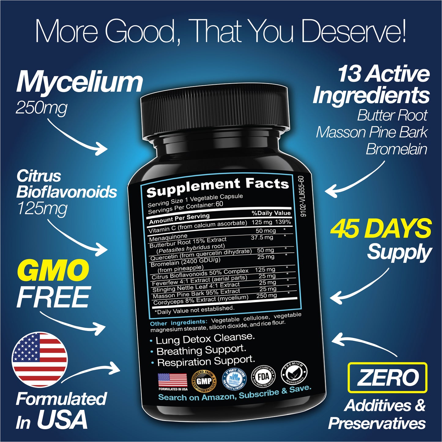 Lung Cleanse Detox – 60 Day Support