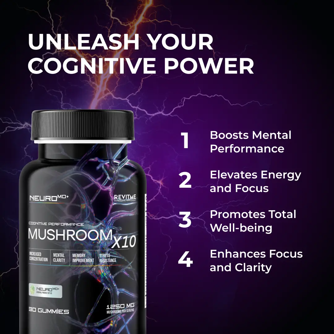 Mushroom X10 by RevitMe RevitMe - Supplements Store