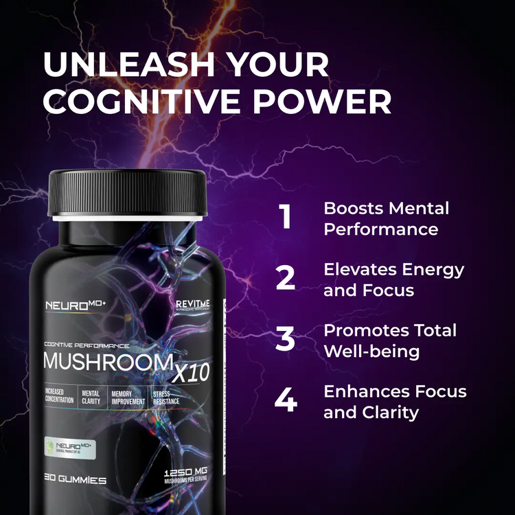 Mushroom X10 by RevitMe RevitMe - Supplements Store
