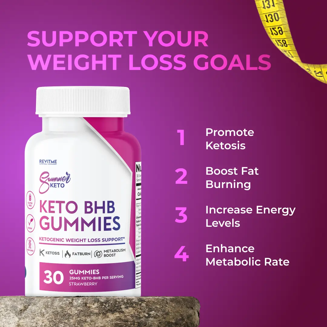 Keto BHB Gummies by Revitme RevitMe - Supplements Store