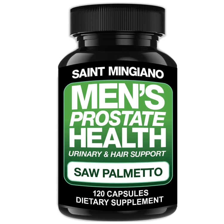 Men’s Prostate Health Supplement – 120 Capsules Saint Mingiano - Supplements & Wellness Dedicated to Holistic Health