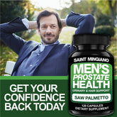 Men’s Prostate Health Supplement – 120 Capsules Saint Mingiano - Supplements & Wellness Dedicated to Holistic Health