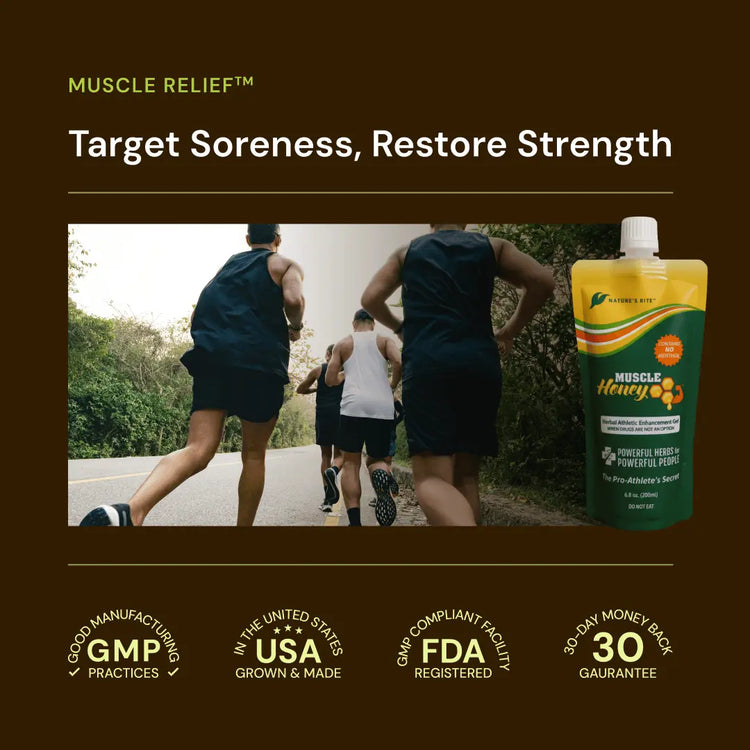 Muscle Honey Sports Gel Nature&