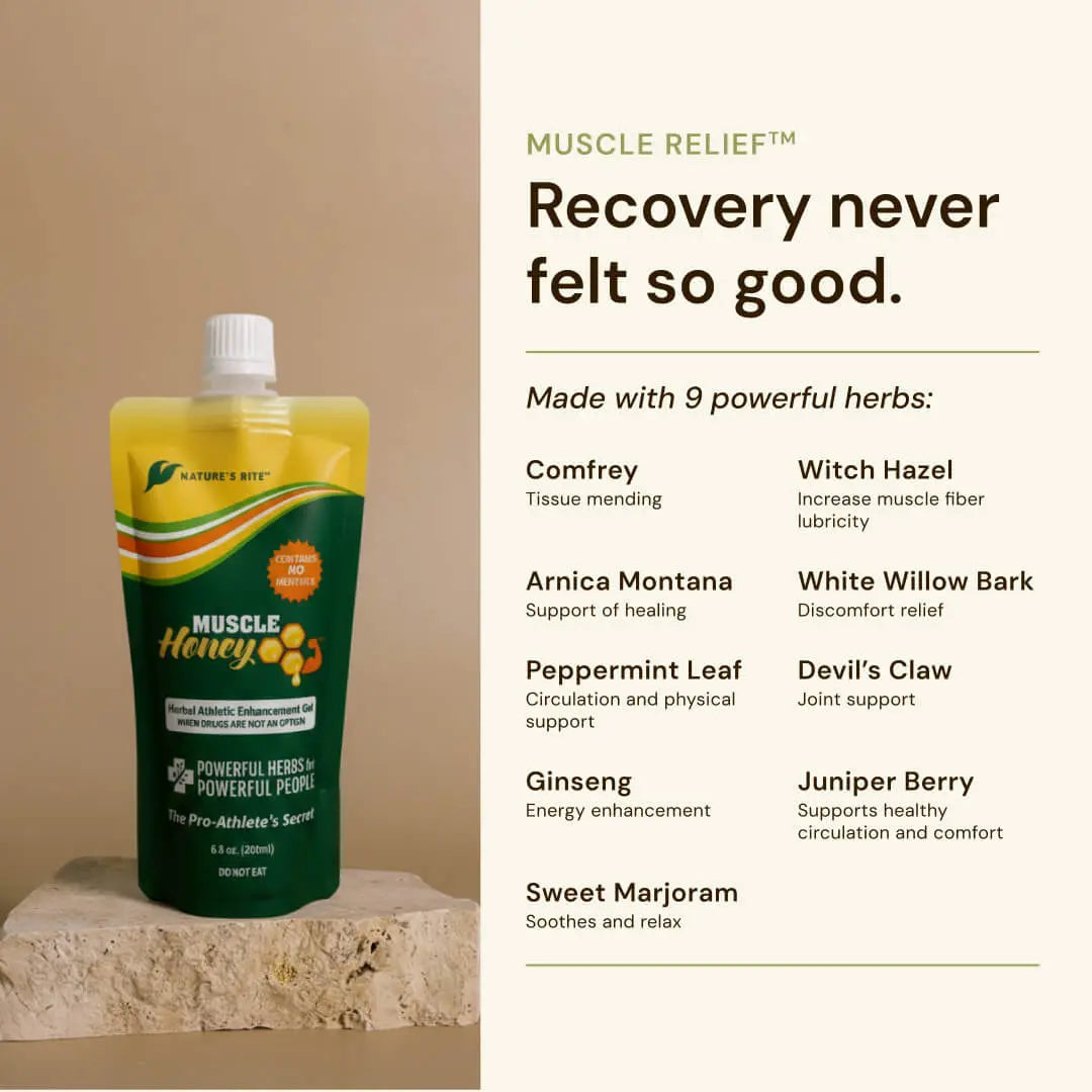 Muscle Honey Sports Gel Nature&