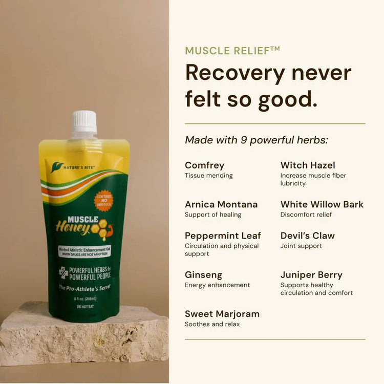 Muscle Honey Sports Gel Nature&