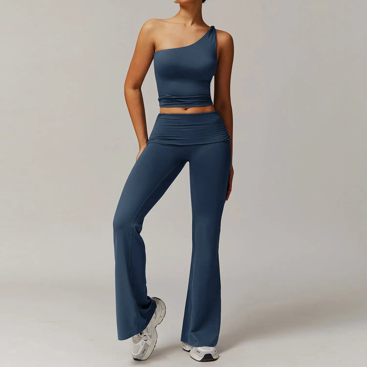 Sollinarry Brushed Yoga Women Casual Comfortable Yoga Clothes Running Exercise Workout Outfit Wanita Store