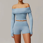 Sollinarry Brushed Yoga Women Casual Comfortable Yoga Clothes Running Exercise Workout Outfit Wanita Store
