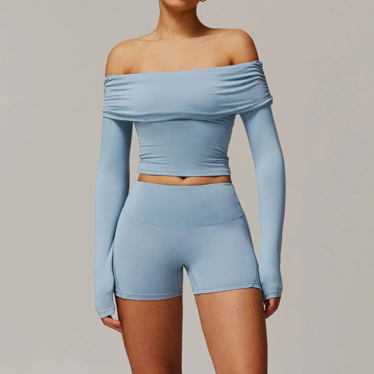 Sollinarry Brushed Yoga Women Casual Comfortable Yoga Clothes Running Exercise Workout Outfit Wanita Store