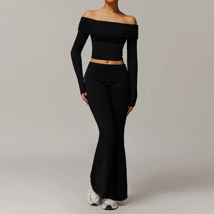 Sollinarry Brushed Yoga Women Casual Comfortable Yoga Clothes Running Exercise Workout Outfit Wanita Store