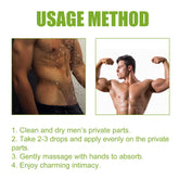 Male Enhance Massage Oil Long Lasting Sex Thicken Size Enlargement Function Provides Energy Strengthen Male Kidneys Healthy Care Roksy
