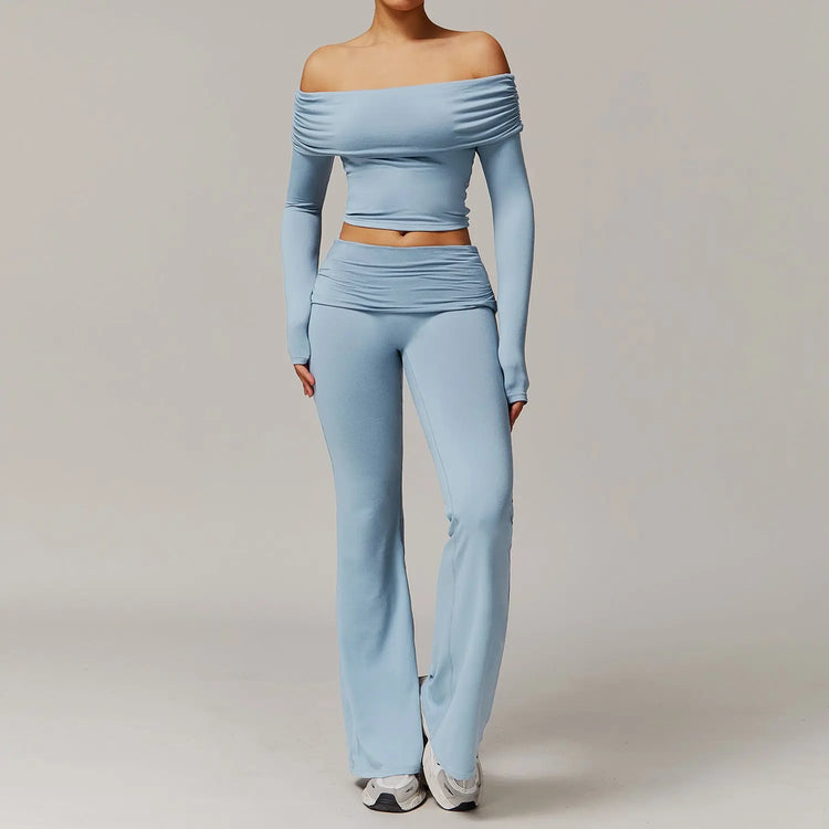 Sollinarry Brushed Yoga Women Casual Comfortable Yoga Clothes Running Exercise Workout Outfit Wanita Store