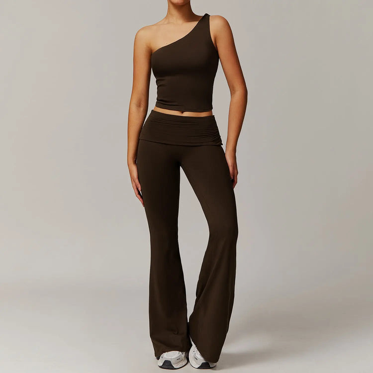Sollinarry Brushed Yoga Women Casual Comfortable Yoga Clothes Running Exercise Workout Outfit Wanita Store