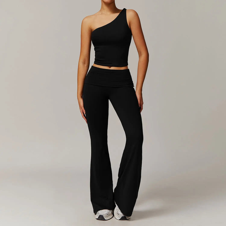 Sollinarry Brushed Yoga Women Casual Comfortable Yoga Clothes Running Exercise Workout Outfit Wanita Store