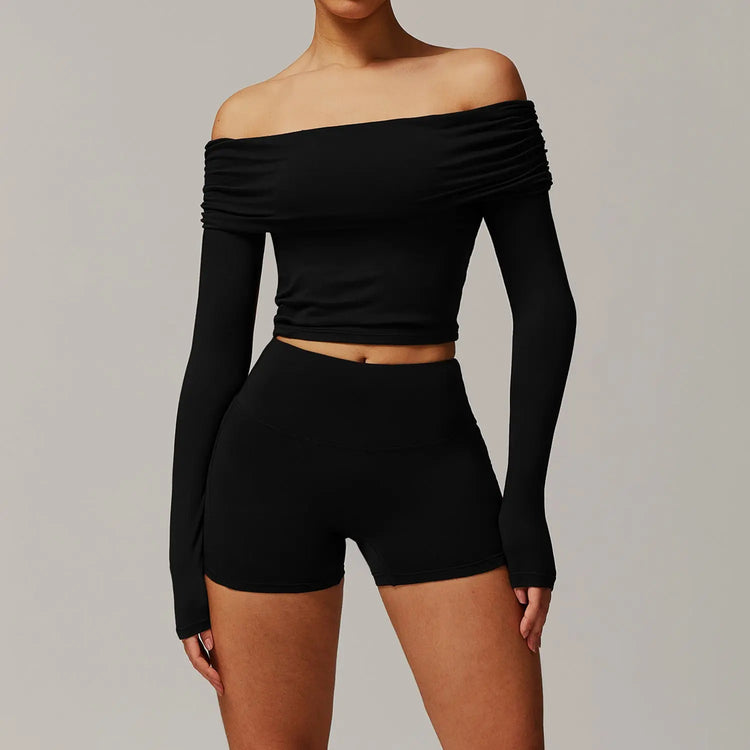 Sollinarry Brushed Yoga Women Casual Comfortable Yoga Clothes Running Exercise Workout Outfit Wanita Store