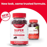 humanN SuperBeets Circulation Gummies – 60 Count (Pack of 2) | Heart-Healthy Energy with Grape Seed Extract & Beet Root Powder Ballimart