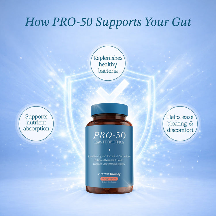 Pro-50 Probiotic Vitamin Bounty