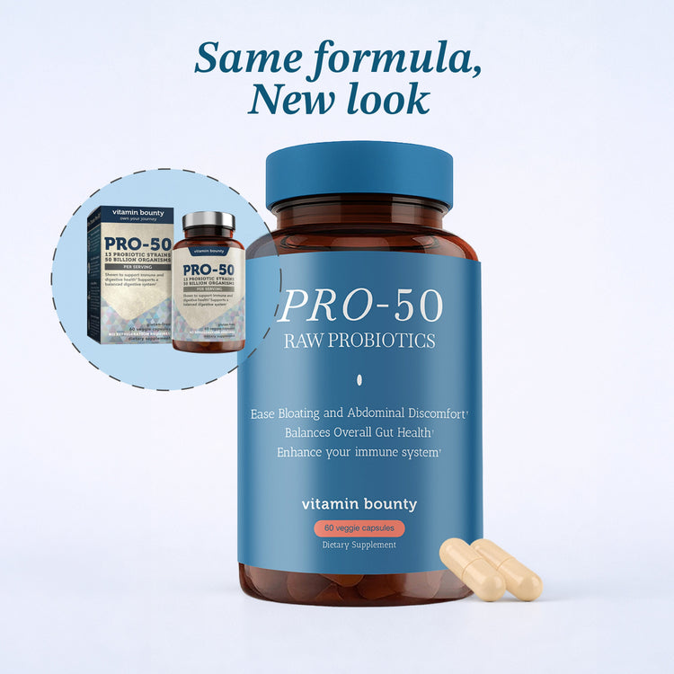 Pro-50 Probiotic Vitamin Bounty