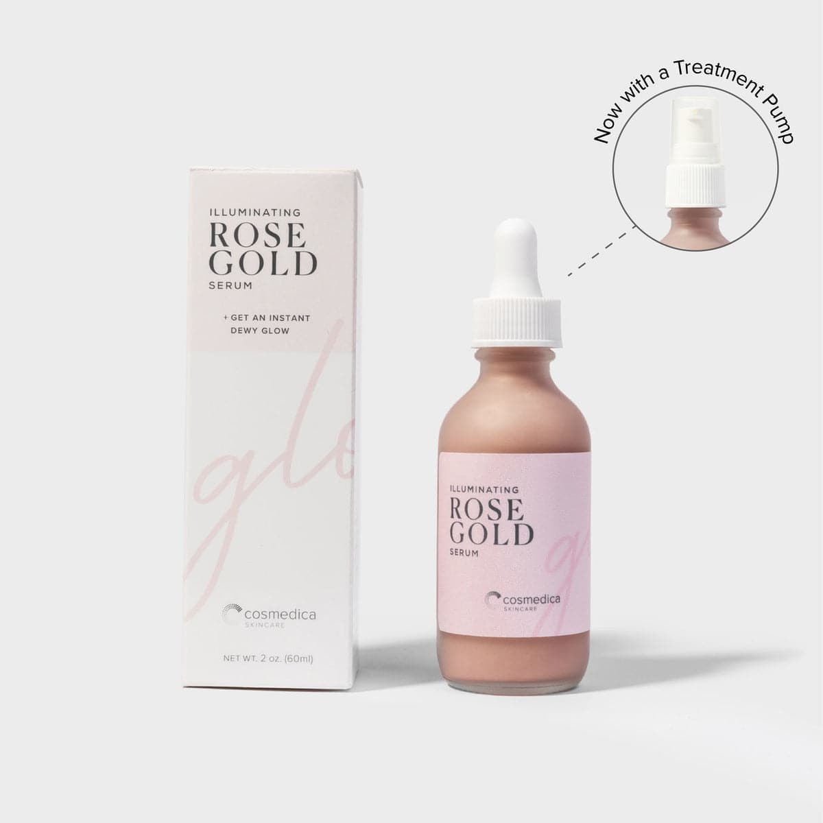 Illuminating Rose Gold Facial Serum Cosmedica Skincare